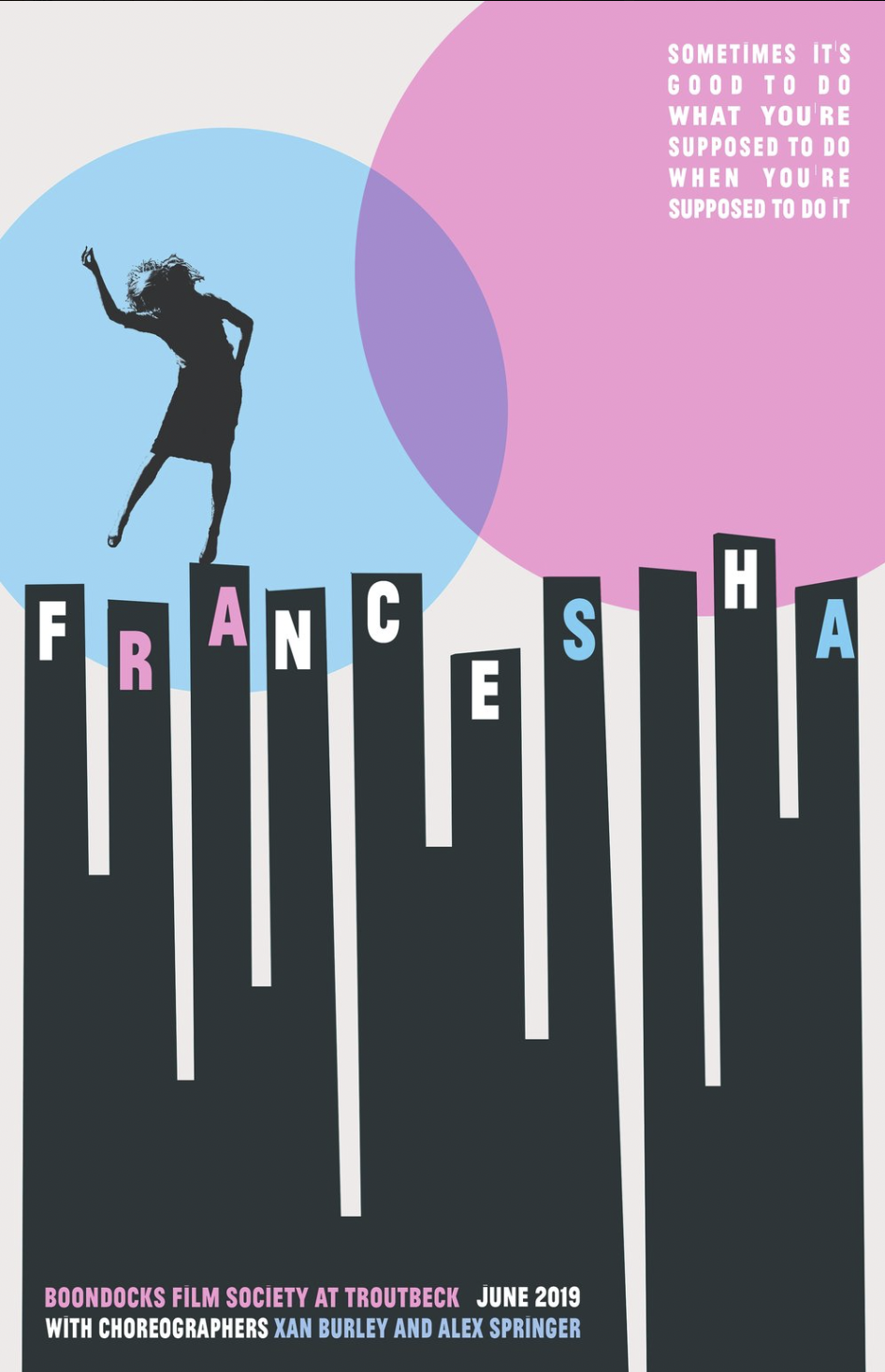 Promo Poster for Frances Ha