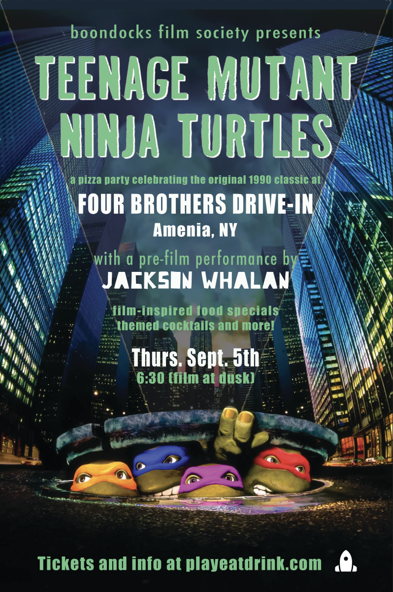 Promo Poster for Teenage Mutant Ninja Turtles