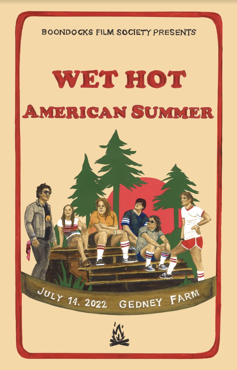 Promo Poster for Wet Hot American Summer
